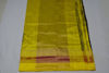 Picture of Black and Yellow Pochampally Ikkat Silk Saree