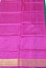 Picture of Dark Green and Pink Uppada Silk Saree