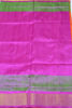 Picture of Orange and Pink Double Border Uppada Silk Saree