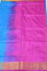 Picture of Anand Blue and Pink Uppada Silk Saree