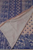Picture of Baby Pink and Dark Blue Koch Ghani Silk Saree