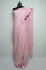 Picture of Onion Pink Lucknow Chikankari Embroidered Cotton Saree