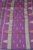 Picture of Purple Handloom Silk Saree