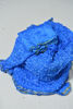 Picture of Blue Heavy Bandani Print Silk Saree