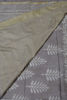 Picture of Sweet Grey Batik Print Bhagalpuri Silk Saree