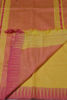 Picture of Yellow and Pink Bhagalpuri Silk Saree