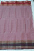 Picture of Onion Pink Bengal Cotton Saree with Double Border