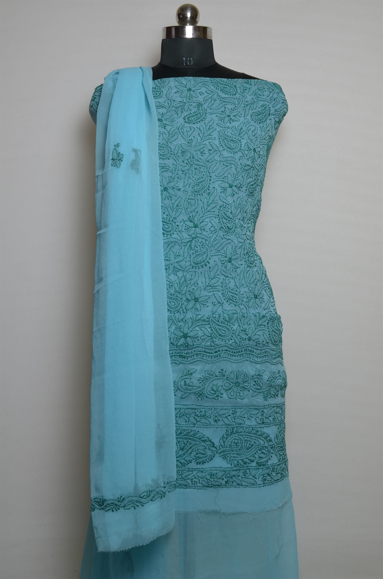 Shop Chikankari Cotton Dress Material | Lucknow Chikan Online | Applique,  Designs for dresses, Kurta dress