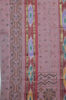 Picture of Onion-Pink Bengal Cotton Saree with Pochampally Border