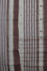 Picture of Cream and Brown Stripes Bengal Cotton Saree