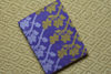 Picture of Violet and Yellow Jamdani Cotton Saree
