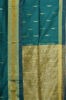 Picture of Peacock Green Baha Silk Saree with Zari Butta and Border