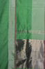 Picture of Plain Style Green Handloom Silk Saree with Big Zari Border