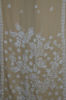 Picture of Beige Lucknow Chikankari Embroidered Georgette Saree