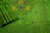 Picture of Green Tussar Silk Saree with Kantha Work