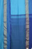 Picture of Sky Blue Soft Naksha Handloom Cotton Saree