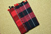 Picture of Red and Black Soft Naksha Handloom Cotton Saree