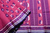 Picture of Magenta and Prussian Blue Baluchari Cotton Saree