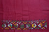 Picture of Maroon Kantha Embroidery Cotton Blouse