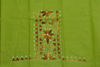 Picture of Olive Green Kantha Embroidery Cotton Blouse