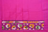 Picture of Magenta Kantha Embroidery Cotton Blouse