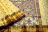 Picture of Nude and Maroon Tussar Silk Saree