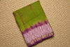 Picture of Green and Purple Shibori Munga Kota Doria Cotton Saree