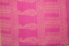 Picture of Pink Bagru Printed Malmal Cotton Saree