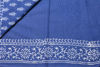 Picture of Prussian Blue Bagru Printed Malmal Cotton Saree