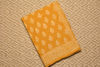 Picture of Mustard Yellow Bagru Printed Malmal Cotton Saree