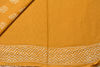 Picture of Mustard Yellow Bagru Printed Malmal Cotton Saree