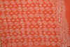 Picture of Orange Bagru Printed Malmal Cotton Saree