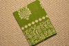 Picture of Green and Beige Block Printed Malmal Cotton Saree