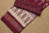 Picture of Maroon and Ivory White Pochampally Ikkat Cotton Saree