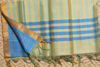 Picture of Blue and Yellow Mangalagiri Silk Dress Material