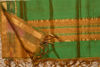 Picture of Green and Mustard Yellow Mangalagiri Silk Dress Material