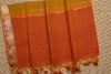 Picture of Red and Yellow Mangalagiri Cotton Dress Material