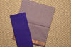 Picture of Beige and Violet Mangalagiri Cotton Dress Material
