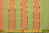Picture of Peach and Green Mangalagiri Handloom Cotton Saree