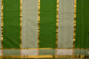Picture of Ivory White and Green Mangalagiri Handloom Cotton Saree