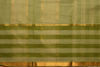 Picture of Beige and Green Stripes Mangalagiri Handloom Cotton Saree