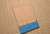 Picture of Beige and Blue Mangalagiri Handloom Cotton Saree