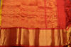 Picture of Yellow and Red Checks with Butta Mangalagiri Silk Saree