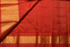 Picture of Yellow and Red Checks with Butta Mangalagiri Silk Saree