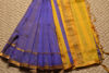 Picture of Lavender and Yellow Mangalagiri Silk Saree