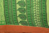 Picture of Pista Green and Red Handloom Cotton Saree