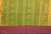 Picture of Yellow and Purple Handloom Cotton Saree