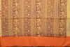 Picture of Melon Orange and Orange Handloom Cotton Saree