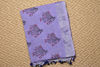 Picture of Lavender Handloom Soft Cotton Saree