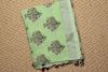Picture of Pista Green Handloom Soft Cotton Saree
